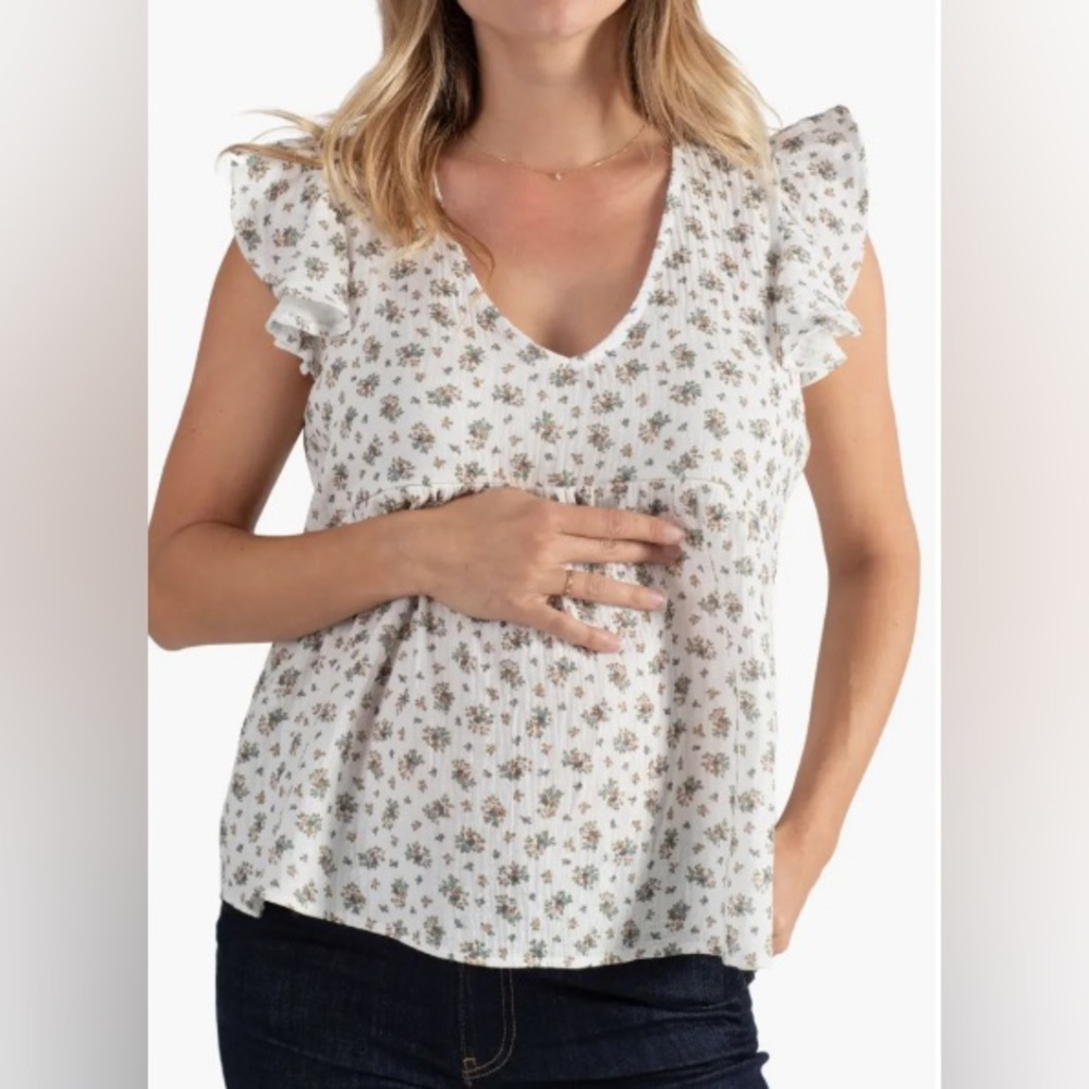 Cache Coeur Suzanne Maternity/Nursing Top - Size XL